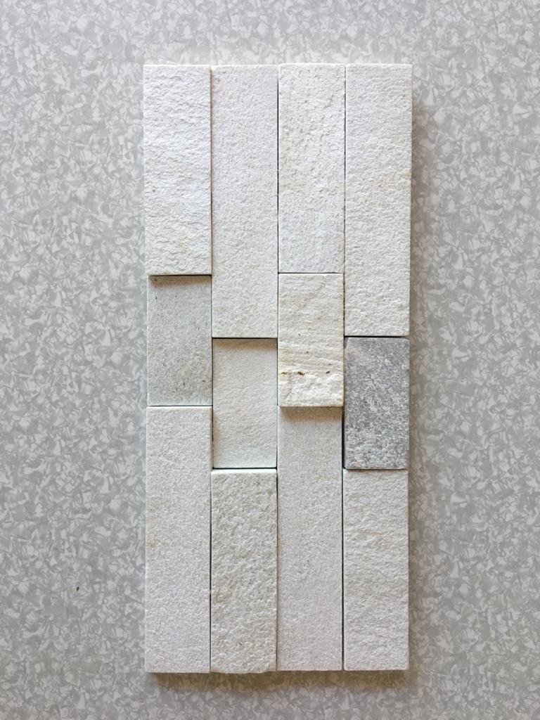 pedra são tomé filete branco em placas ou solto, fácil instalar, direto da fábrica jazida própria