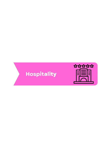 Industries we work with: Hospitality