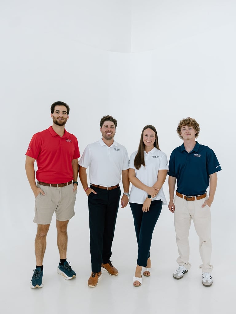 The McKee Real Estate team in Oklahoma City, ready to help with buying, selling, and building