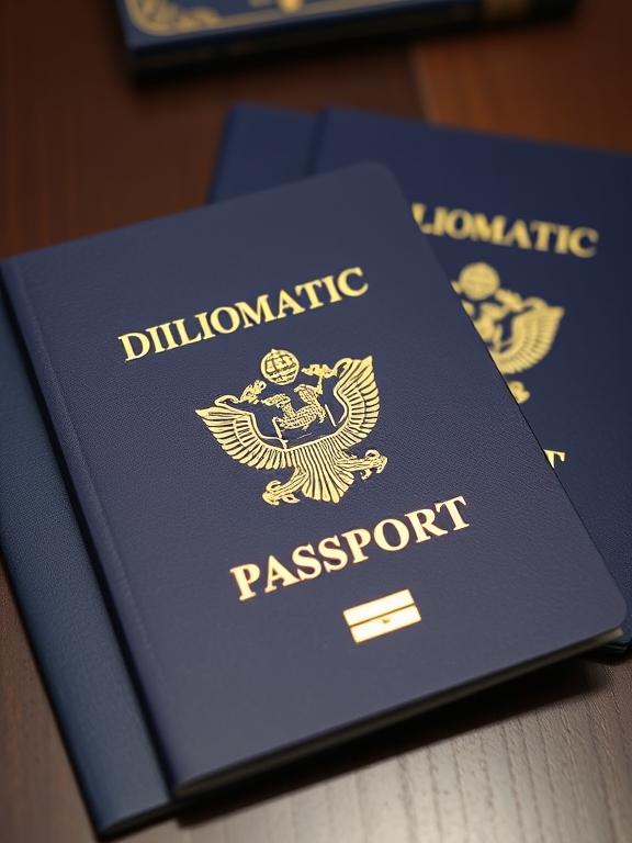 Diplomatic passport sample