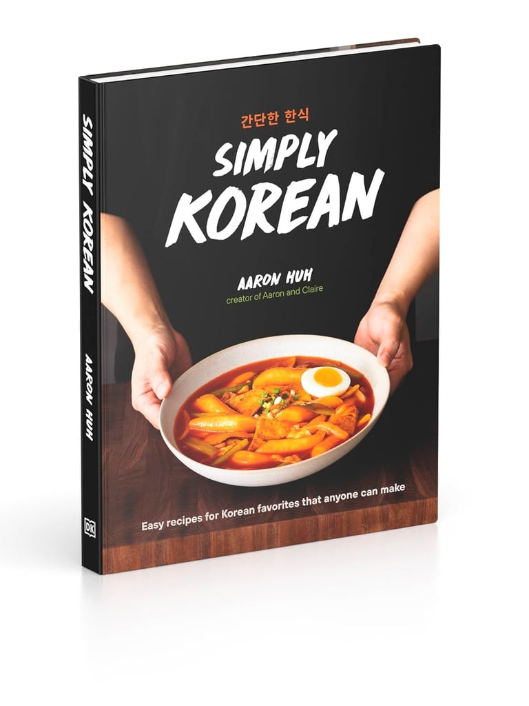 Simply Korean cookbook (8.25 x 0.89 x 10.31 inches, 256 pages) with easy recipes  Korean dishes