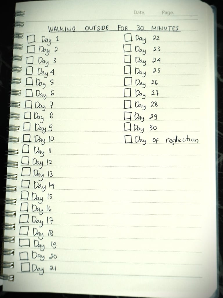 30-Day Habit Tracker