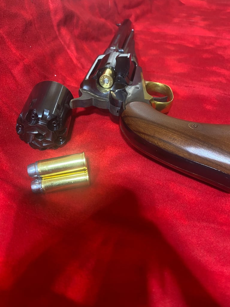 Howells Arms 45LC conversion cylinder install in a Pietta 1858 Remington Revolver.