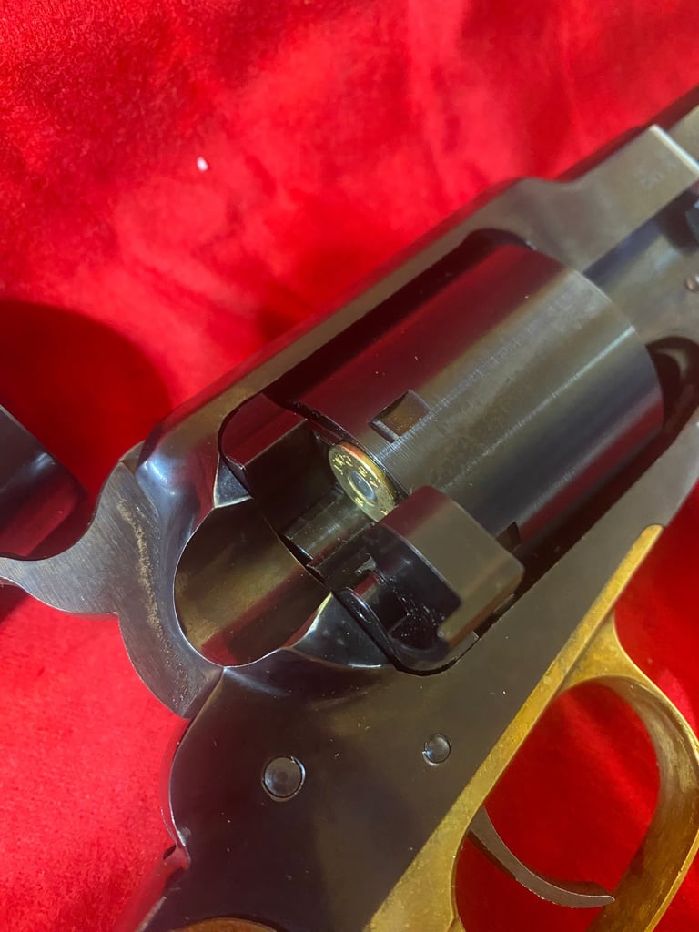 Howells Arms 45LC conversion cylinder install in a Pietta 1858 Remington Revolver.