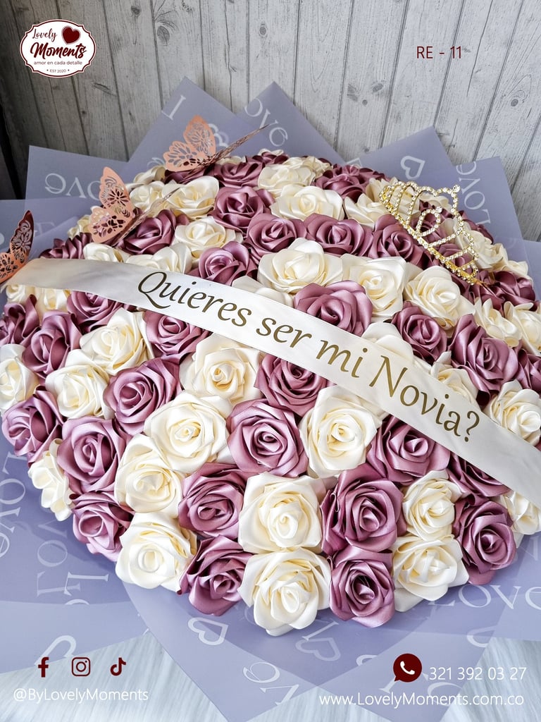 ramo de 100 rosas eternas Pereira