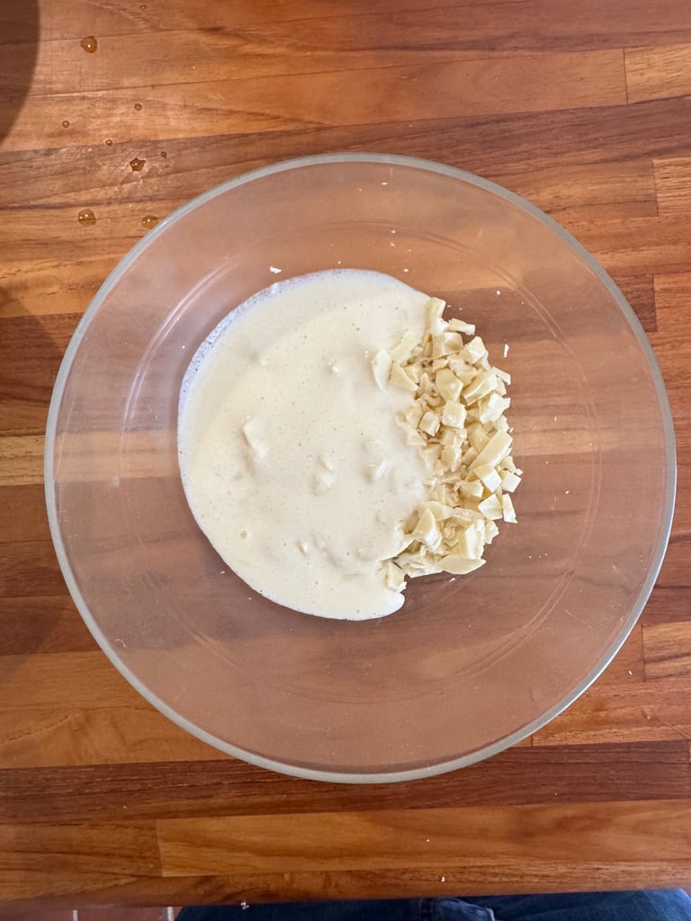 ganache montée popcorn