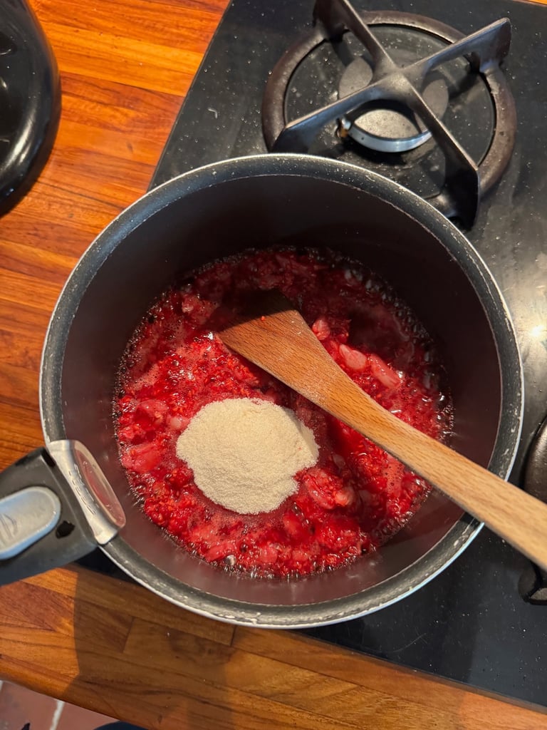 confit framboise litchi