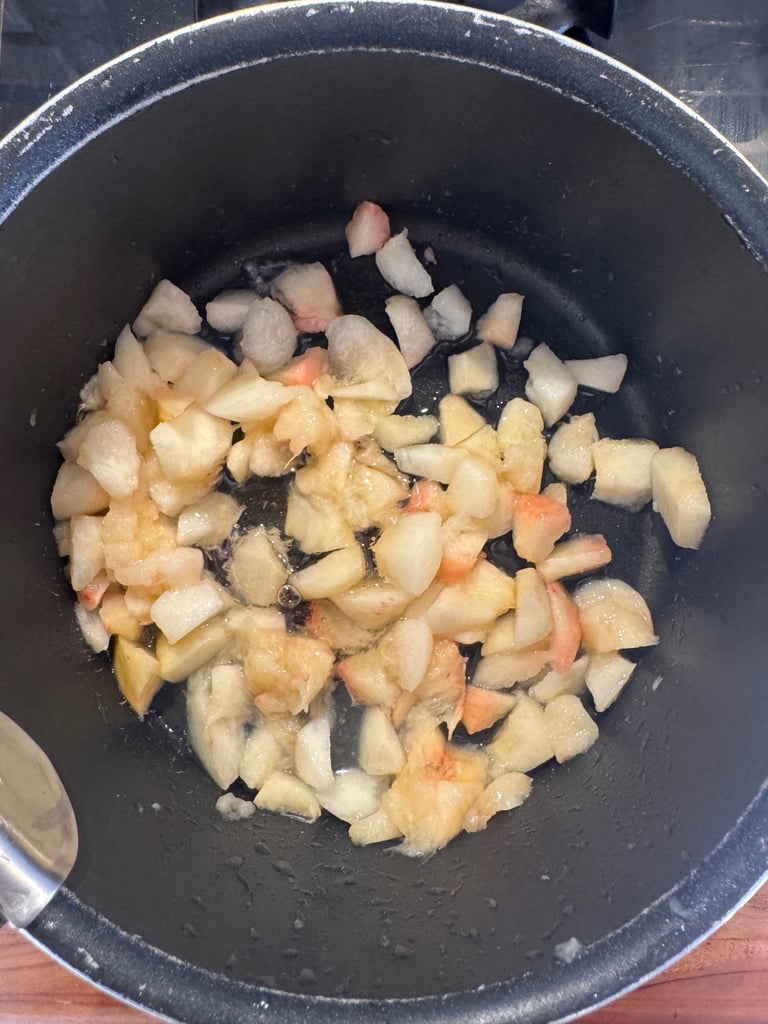 compotée de nectarine