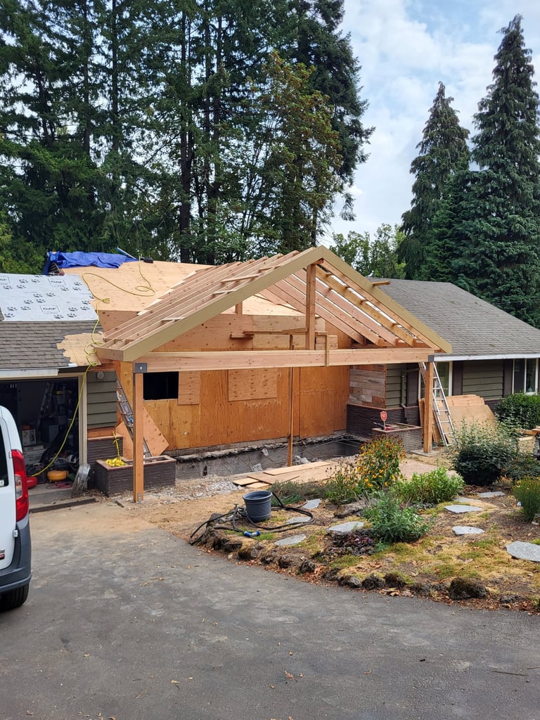 new front porch addition
