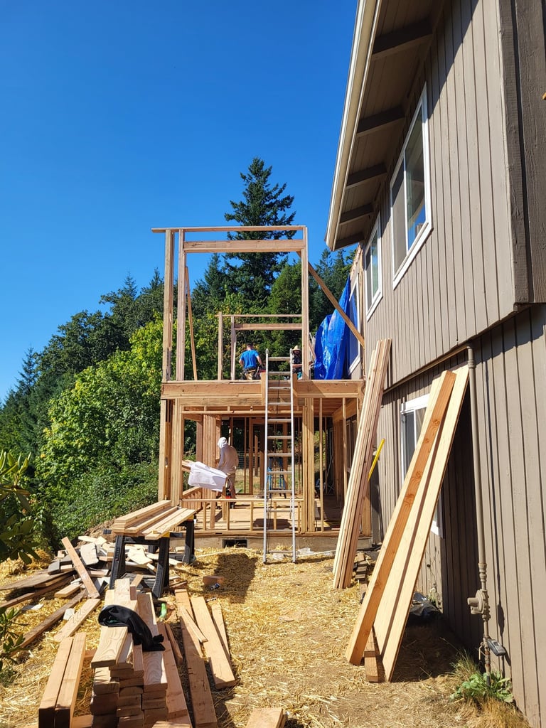 2-story home addition