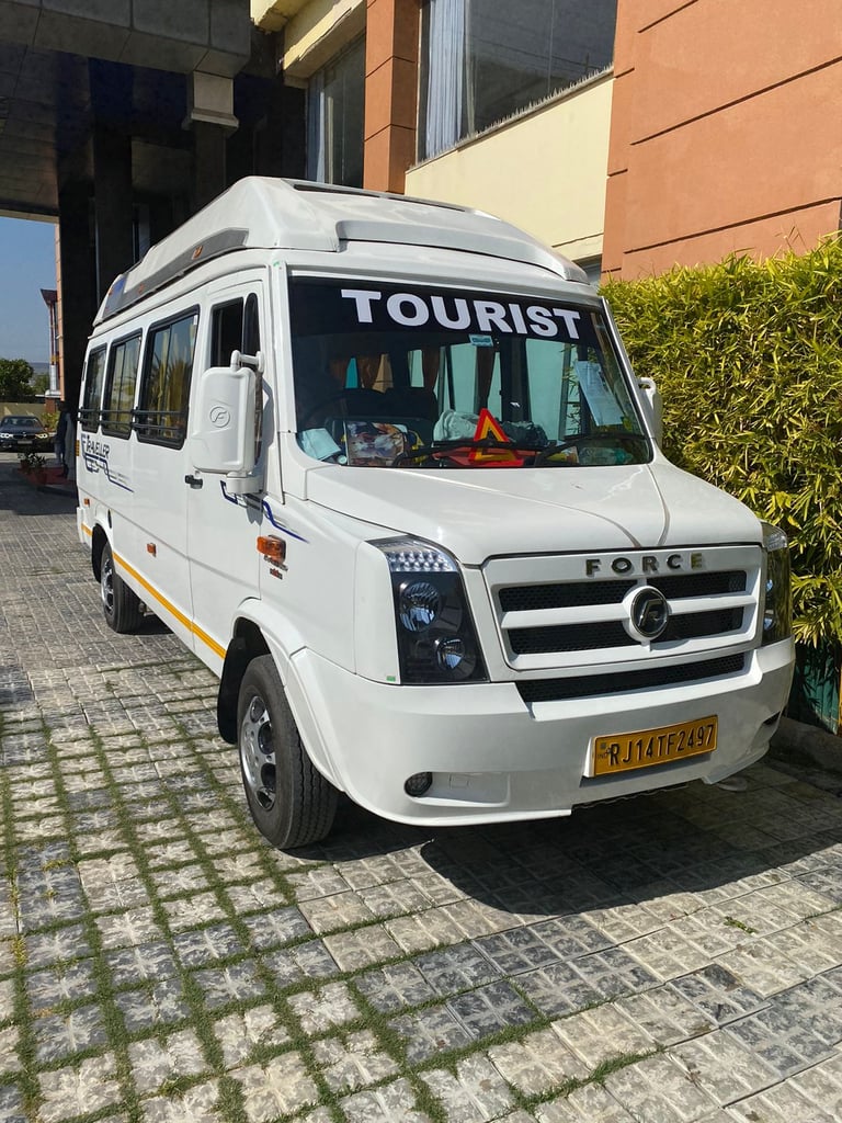 12 Seater Tempo in Jaipur
