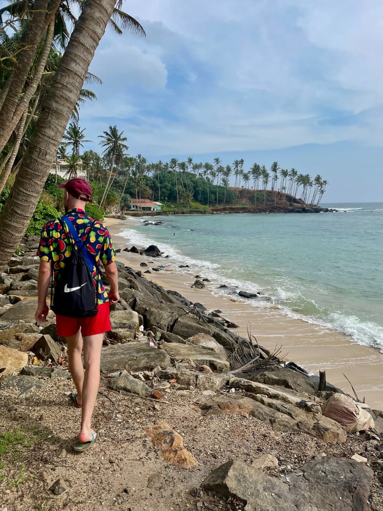 kokosowe wzgórze Sri Lanka