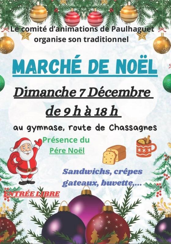 Marché de Noel de Paulhaguet 2025