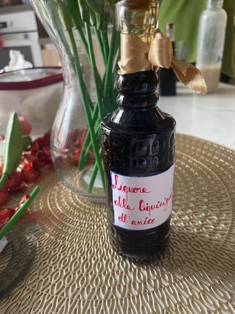 liquore alla liquirizia