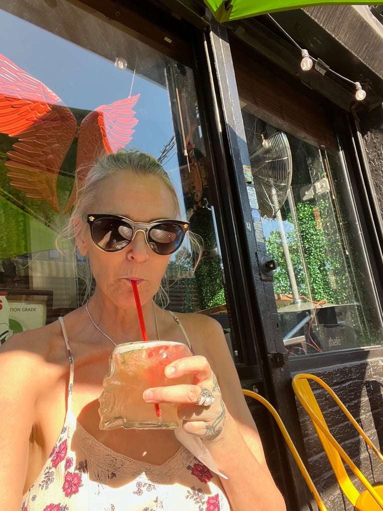 Hiding behind my Versace's in Brooklyn