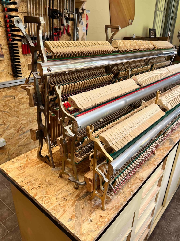 Mécanique piano droit