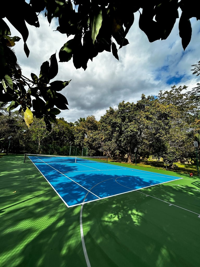 Home Tennis Court