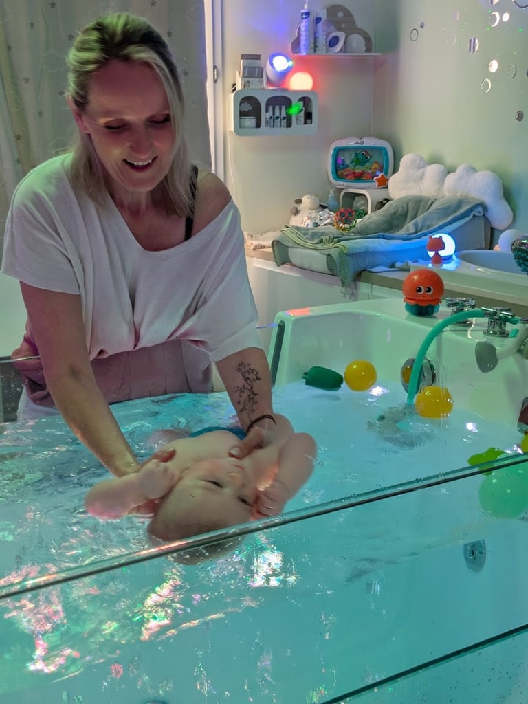 bébé relaxé