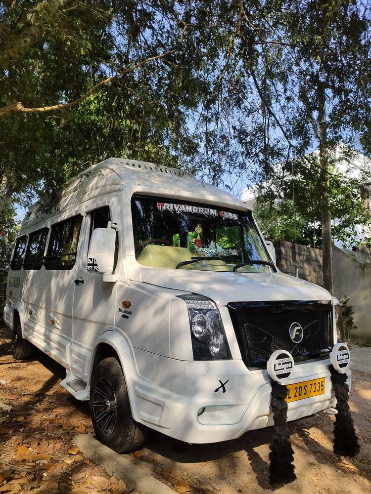 Tempo Traveller Rental in Trivandrum-Trivandrum Cabs
