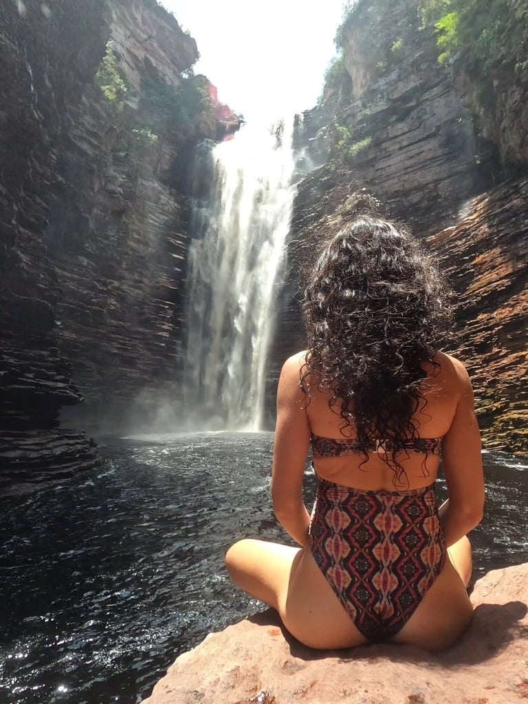 cascade du buracao par en bas