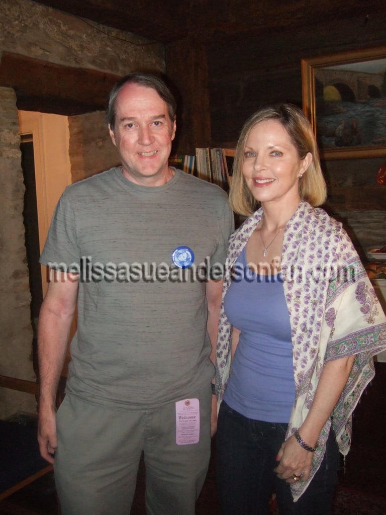 Mike Purdy and Melissa Sue Anderson at Genesee Country Museum 2014