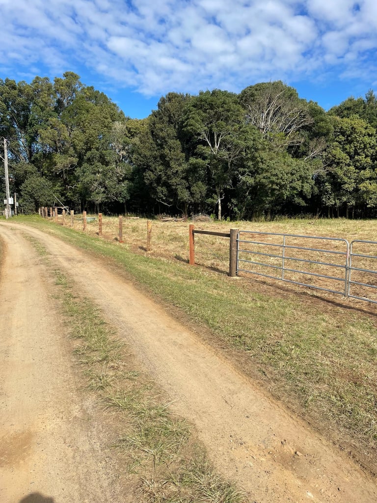 Fence made by  BC Rural Contracting