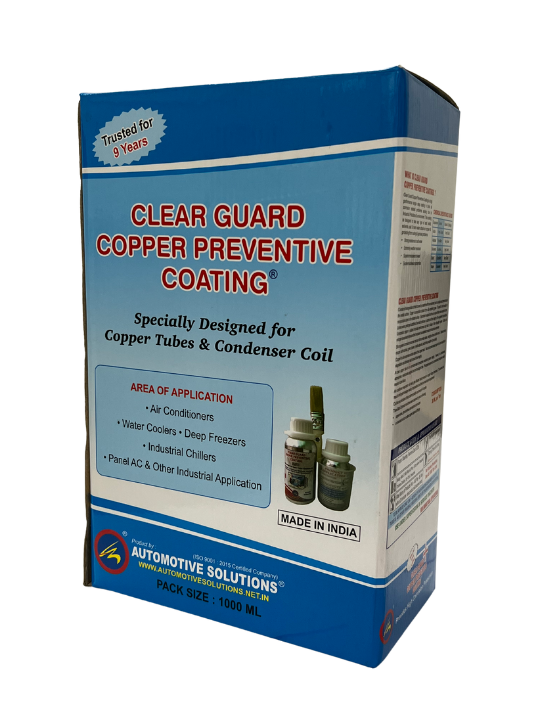 A high-performance paint that protects copper coils from corrosion & AC gas leak problems