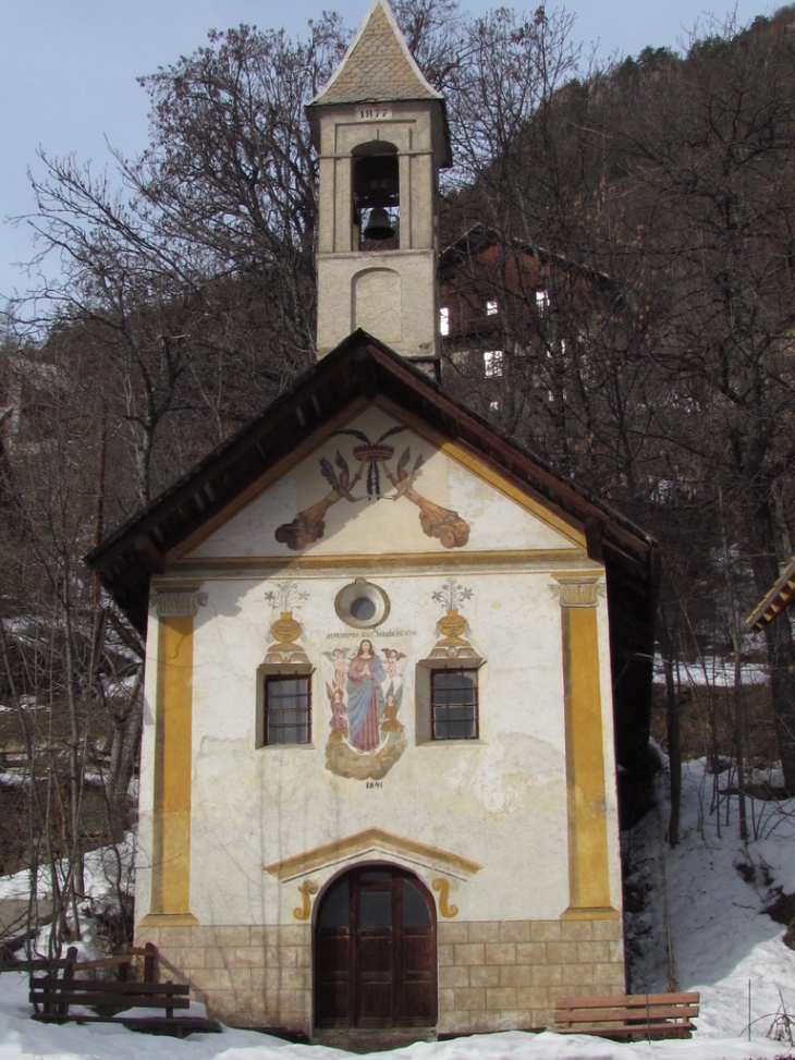 Vallouise village chapelle des pénitents