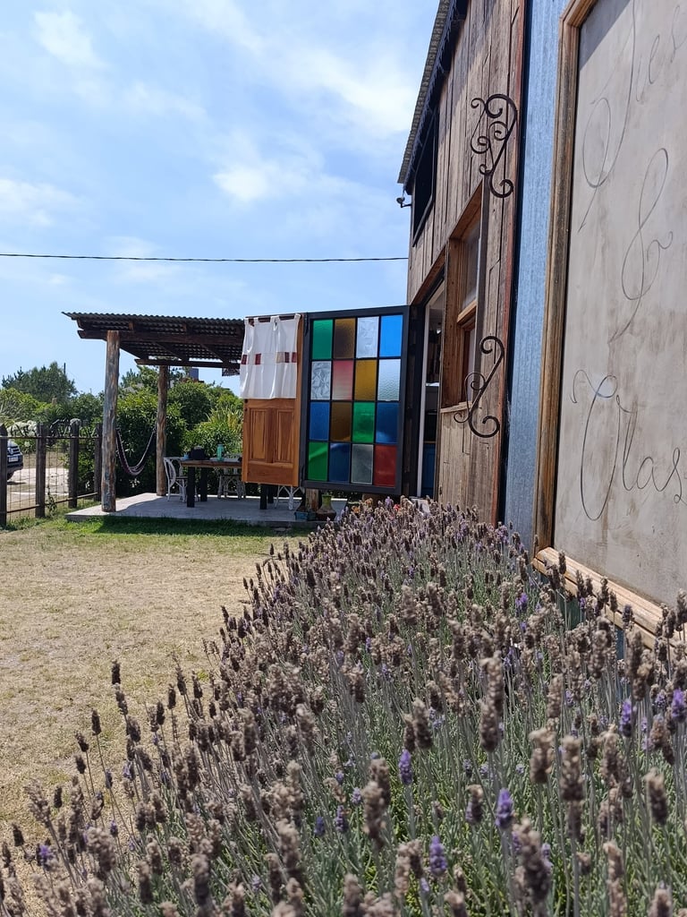 alojamiento tiny house, tiny house San Eduardo del Mar, alquiler tiny house
