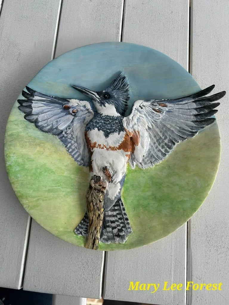 Carved by Mary Lee Forest