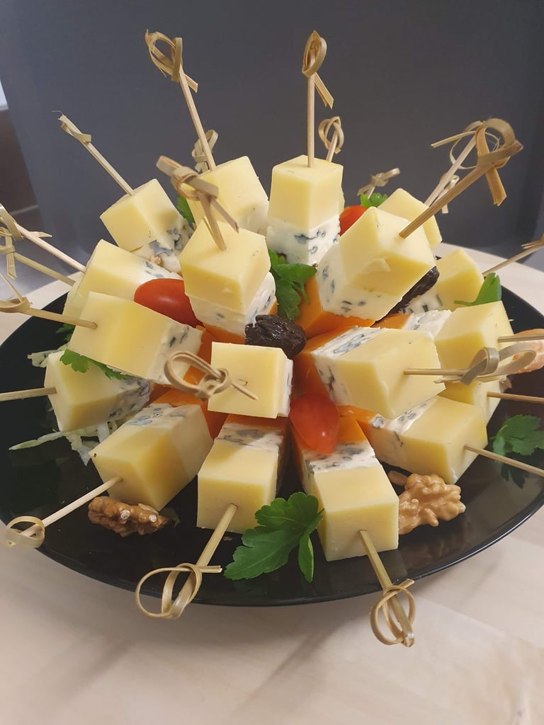 Piqués de fromages