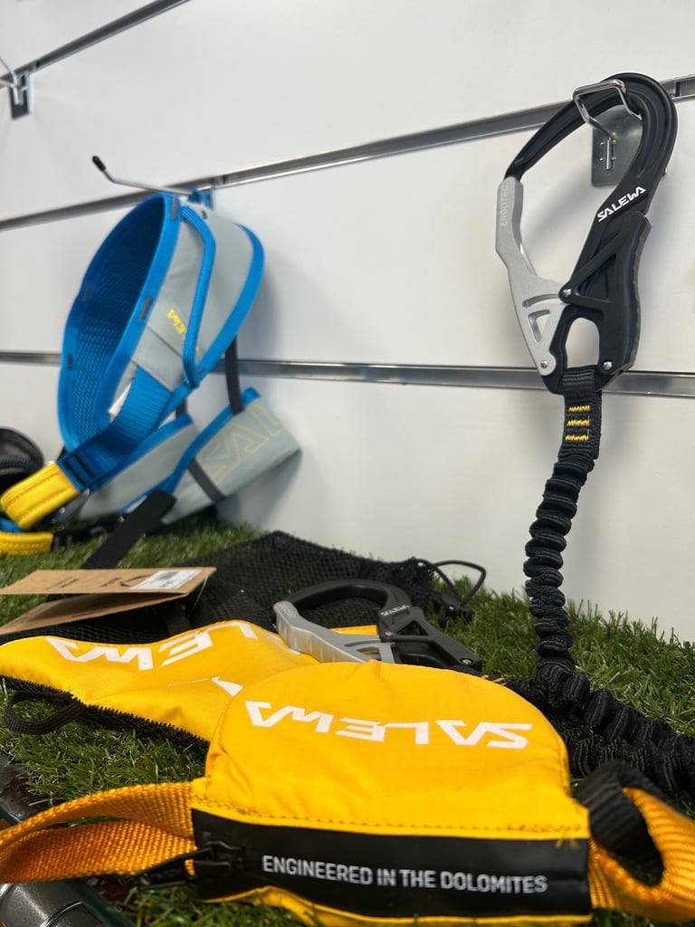 longe de via ferrata jaune 