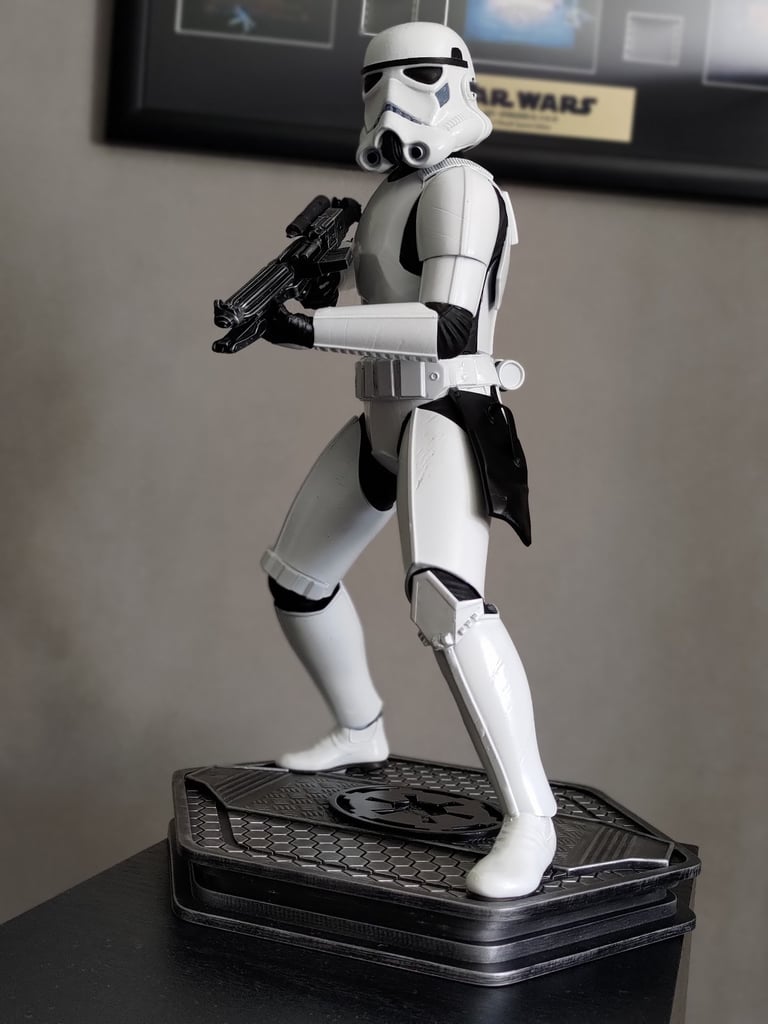 figurine resine fanart  stormtrooper