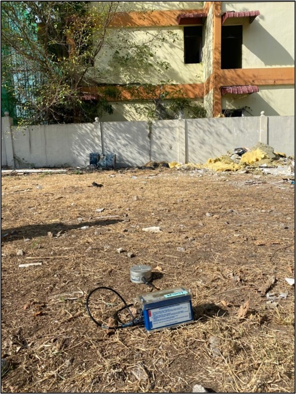 Vibration Monitoring at project site
