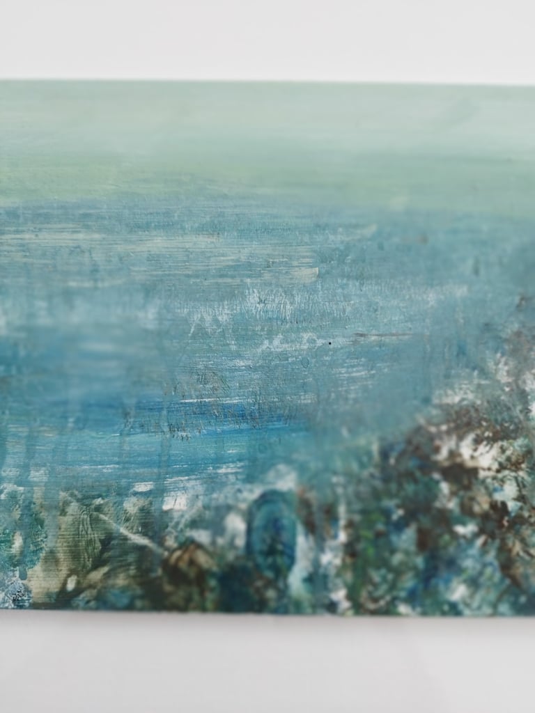 You Hold My Heart, 20 x 30 cm, acrylic on board, £35