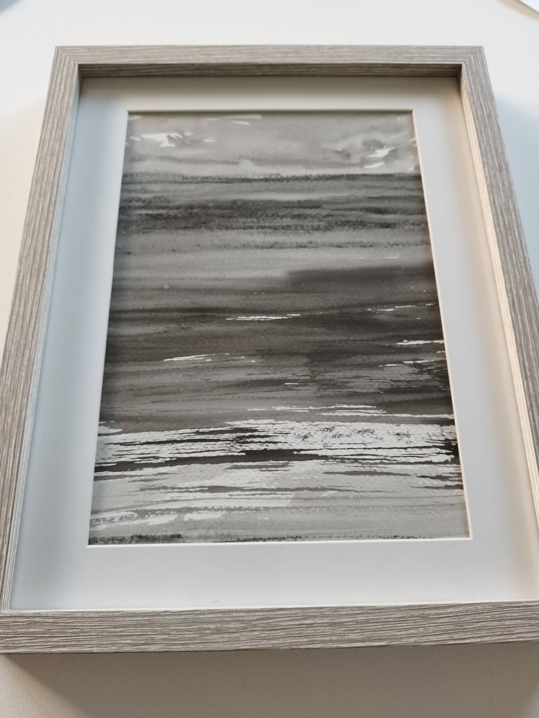 The Receding Tide, 39 x 31 cm, acrylic ink, £60