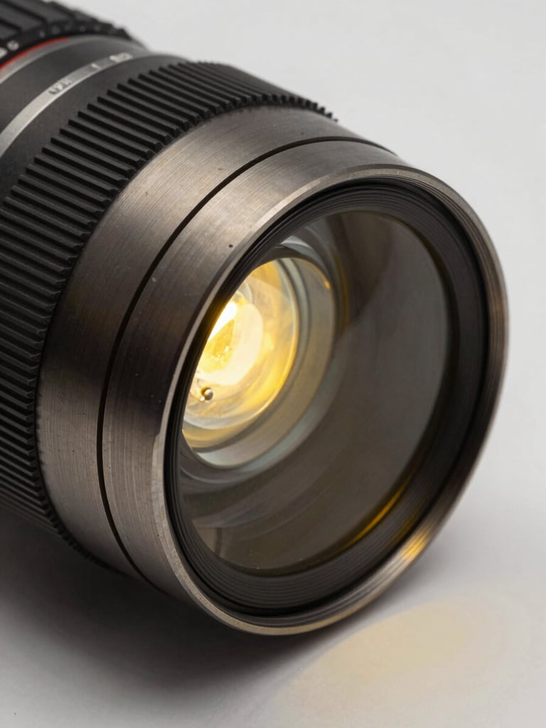 High-contrast macro photograph of dark brushed titanium and smoked glass under a sharp yellow key light, high-contrast shadows, architectural precision.
