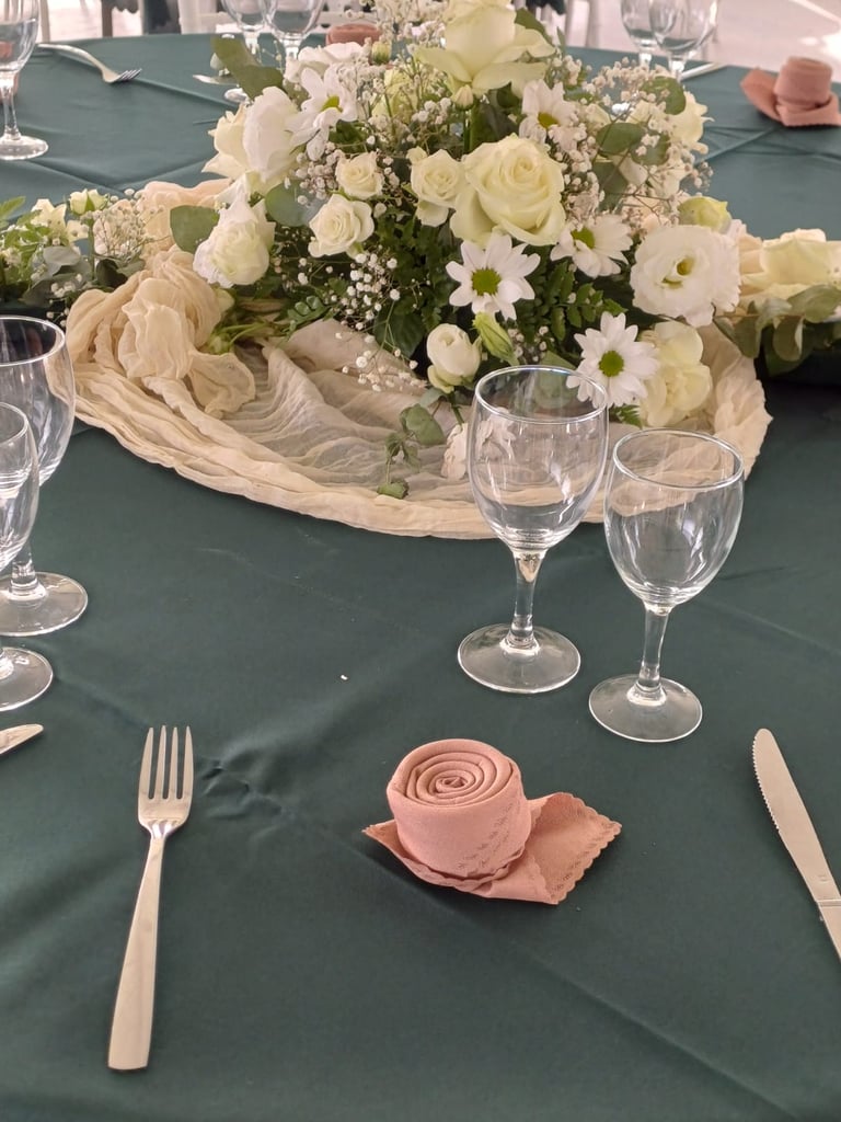 décoration de table de mariage