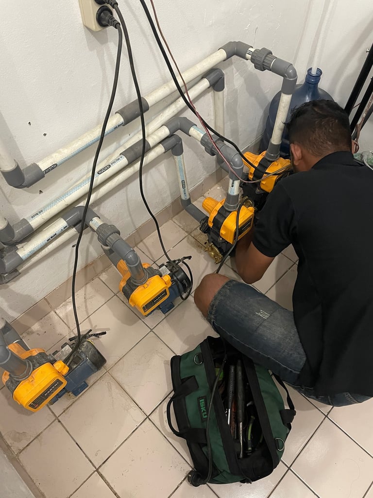 servis pompa air