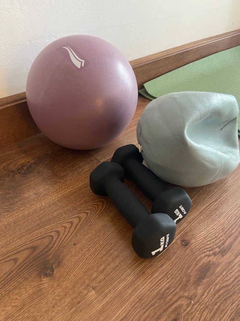 Material clase de Pilates en Los Cancajos La Palma