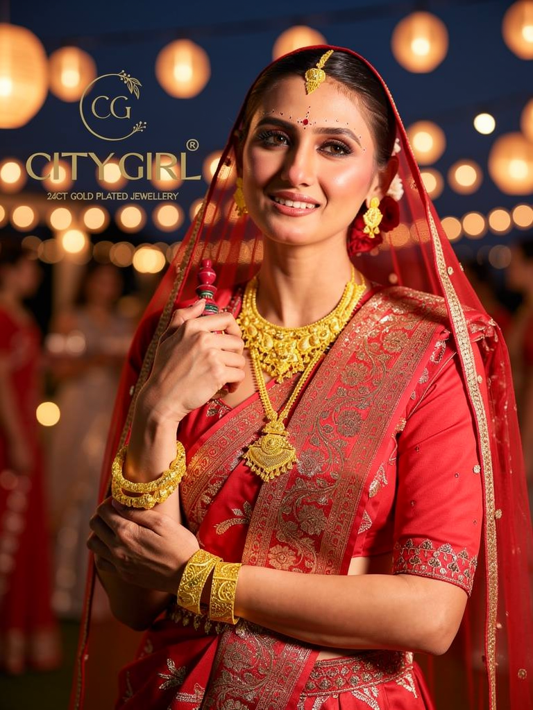 City Girl Jewellery -citygirlbangles-18 Carat Gold Plated-Bridal Wear-Party Wear-Daily Wear