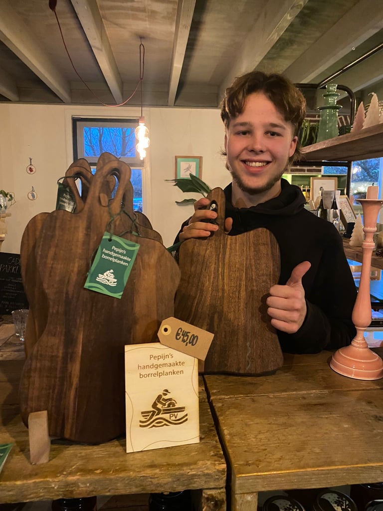 En staan ze nu te koop bij Anna Hean in Abcoude waar ik in de bediening werk ook bij feestjes