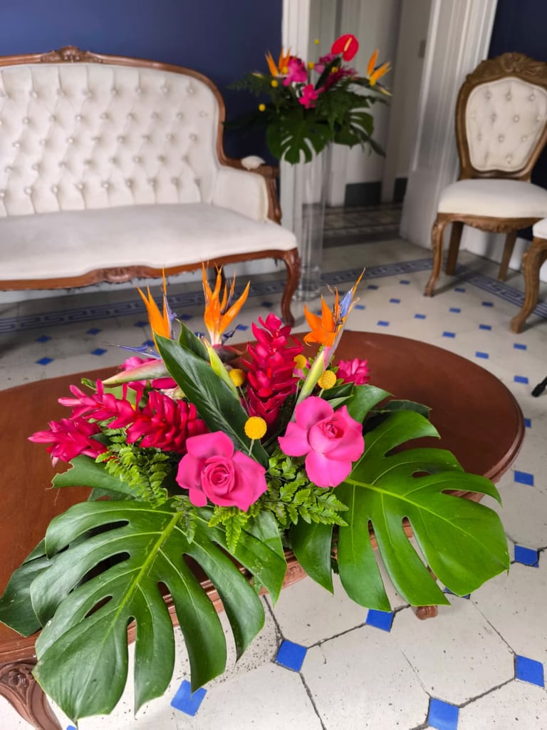 Decoración ceremonia civil diseño floral Amor de Flores