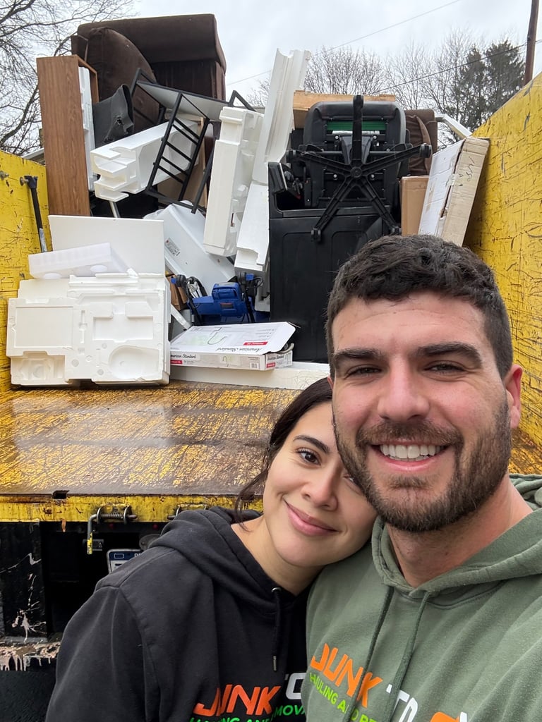 Alt Text: Family-owned junk removal service in Norristown, PA.