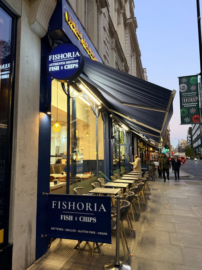 FISHORIA Fish and Chips, London, 2025