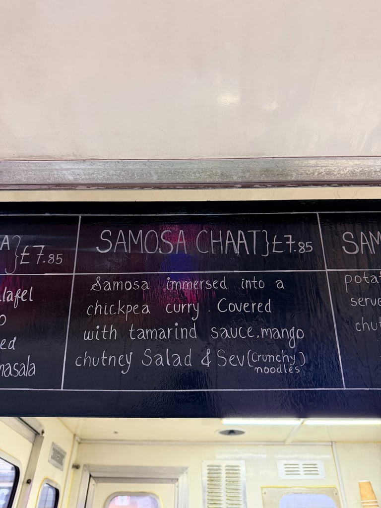 Chai Walla Cambridge, Samosa Chaat, Cambridge, UK