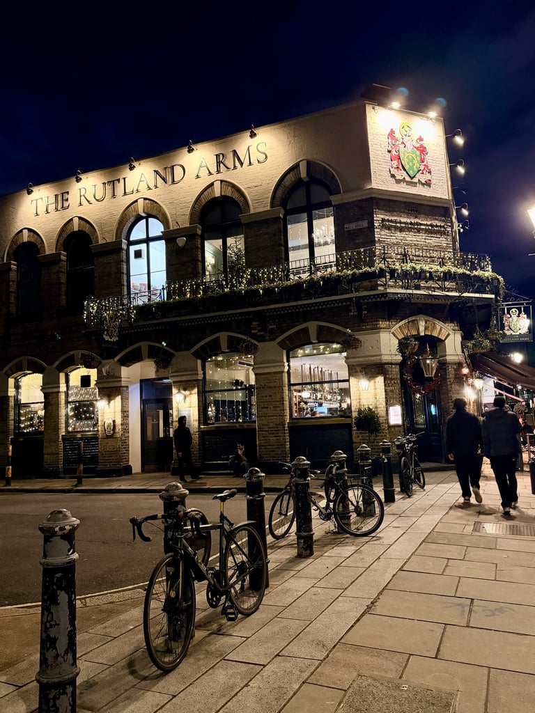 The Rutland Arms Pub, Hammersmith, London, UK, 2025