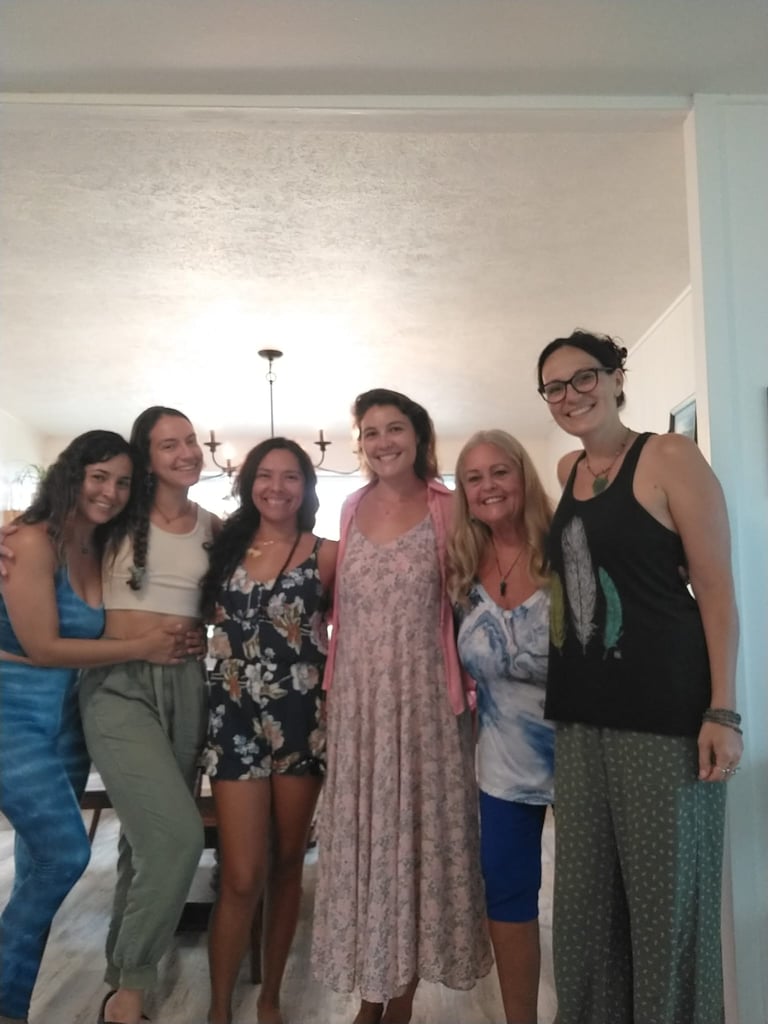 Crystal with friends circle