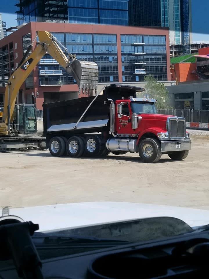 dump truck, trucking, hauling, 