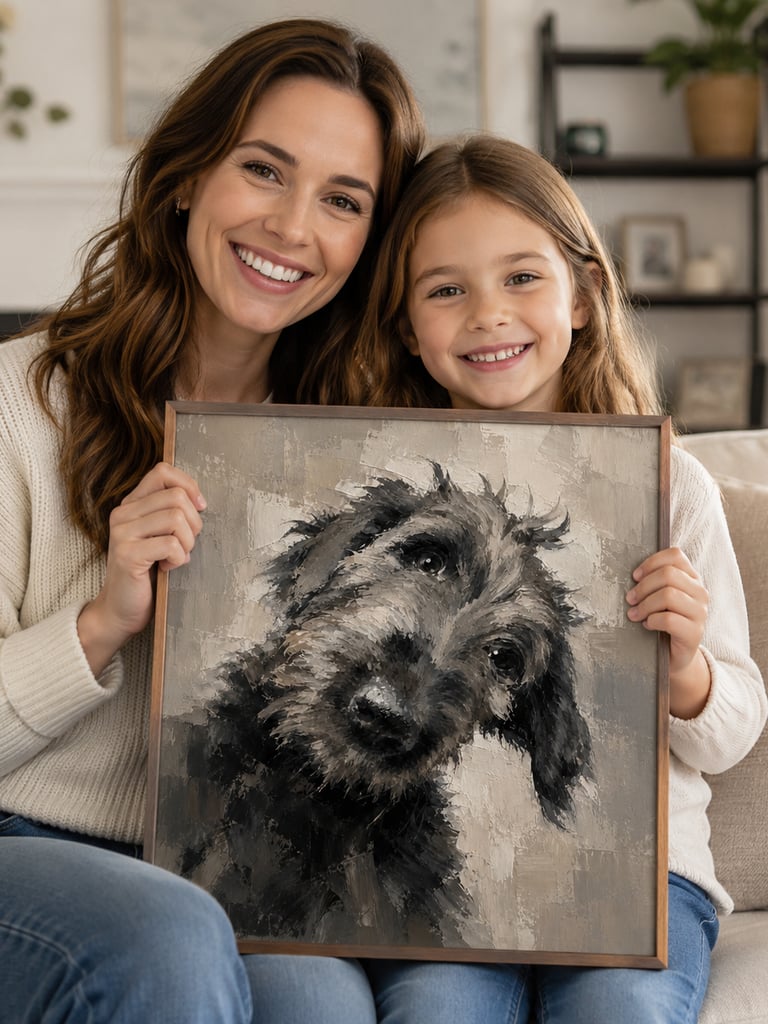 Snoopy is the cherished companion of Shari Morris and her daughter Shelly